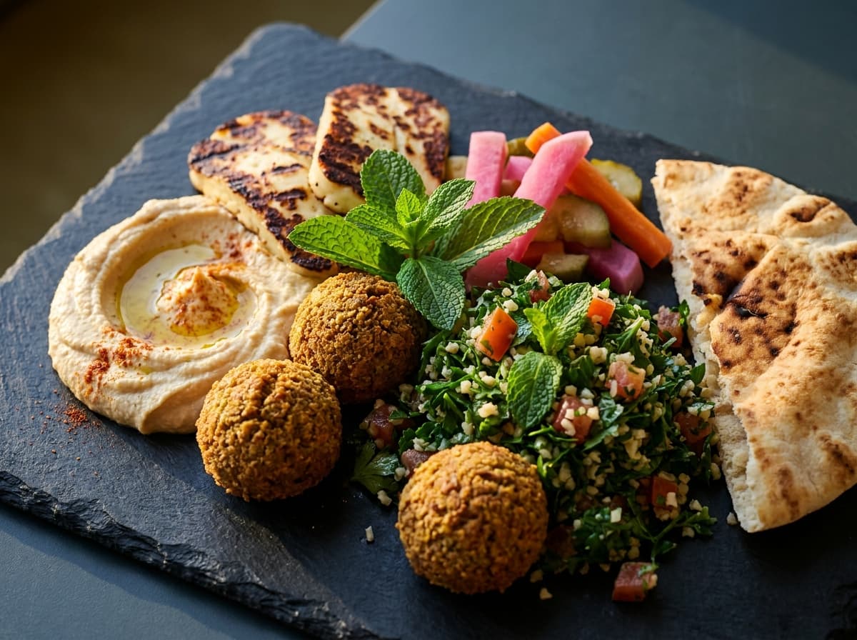 Vegetarisch & Mezze – Frisch, grün und voller Geschmack.